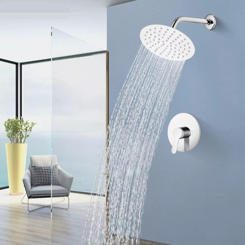 Anuwsasa Grifería de baño Anuwsasa Inox TD-0617 color plateada