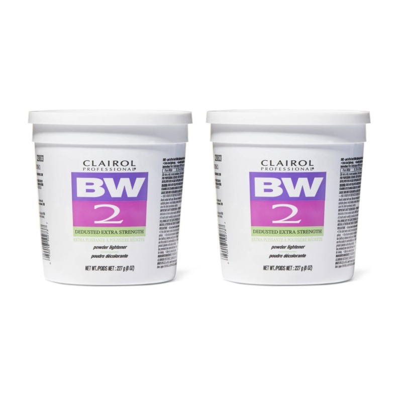 Clairol Bw2 Tub Powder Lightener Extra-Strength 8oz (2pack)
