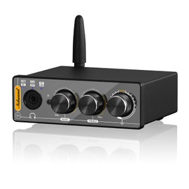 Nobsound Q4 192K Mini Bluetooth 5.0 Stereo Receiver USB DAC Player COAX/OPT D/A Audio Converter Headphone Amplifier (Q4)