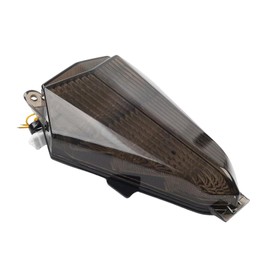 iTobest Motorcycle LED Tail Light - Integrated LED Tail Brake Turn Signal Light Compatible with Yamaha YZF R6 YZF-R6 2006 2007 (Black)