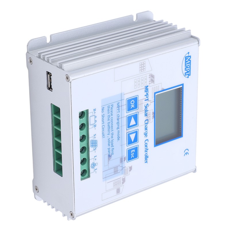 Solar Charge Controller MPPT Photovoltaic PV Battery Panel Charging Regulator