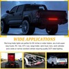 BJZ 16'' Trailer LED Lights Bar Red 12LED Brake Stop