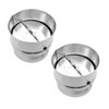 ANPTGHT 4 Inch Draft Blocker Backdraft Damper Duct Draft Stopper,