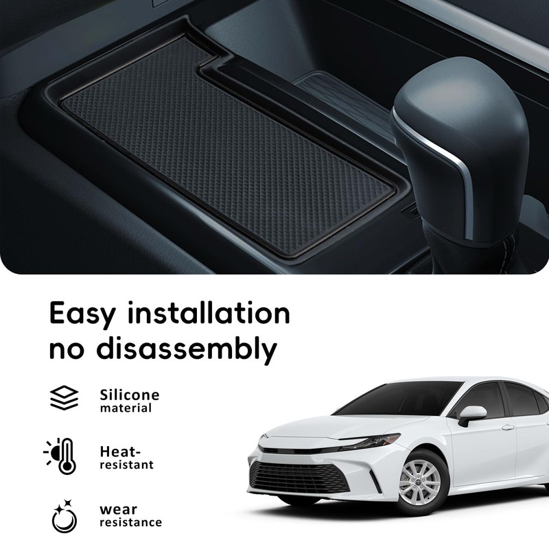 Auovo Charging Mat Compatible with 2025 2026 Toyota Camry Accessories