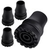 Abnaok 4-Pack Rubber Cane Tips 3/4 Inch Heavy Duty Walking