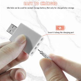 OneNine Pack of 6 Fishing Alarm Bell, Bite Alarm, Fishing, LED Glow Sticks, Fishing, Electronic Bite Alarm Fishing