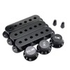 XIYANGJUAN ST Strat Guitar 3 Single Coil Pickup Covers Knobs