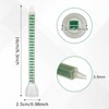 YOUNTHYE 25PCS Epoxy Mixing Nozzle 6.3 inch Mixer Plastic Resin