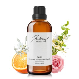 JCLOUD Paris Essential Oil for Diffuser - Hotel Collection Diffuser Oil & Home Luxury Scents - Pure Aromatherapy Diffuser Oil with Rose, Jasmine and Honeysuckle, Natural & Pet Safe - 100mL