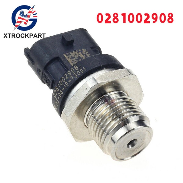 xtrockpart 0281002908 Fuel Rail Pressure Sensor For KIA Sorento Hyundai