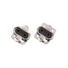 BBB Click and Go 2.961.130.101 Pedal Plates BPD-01 4° Silver