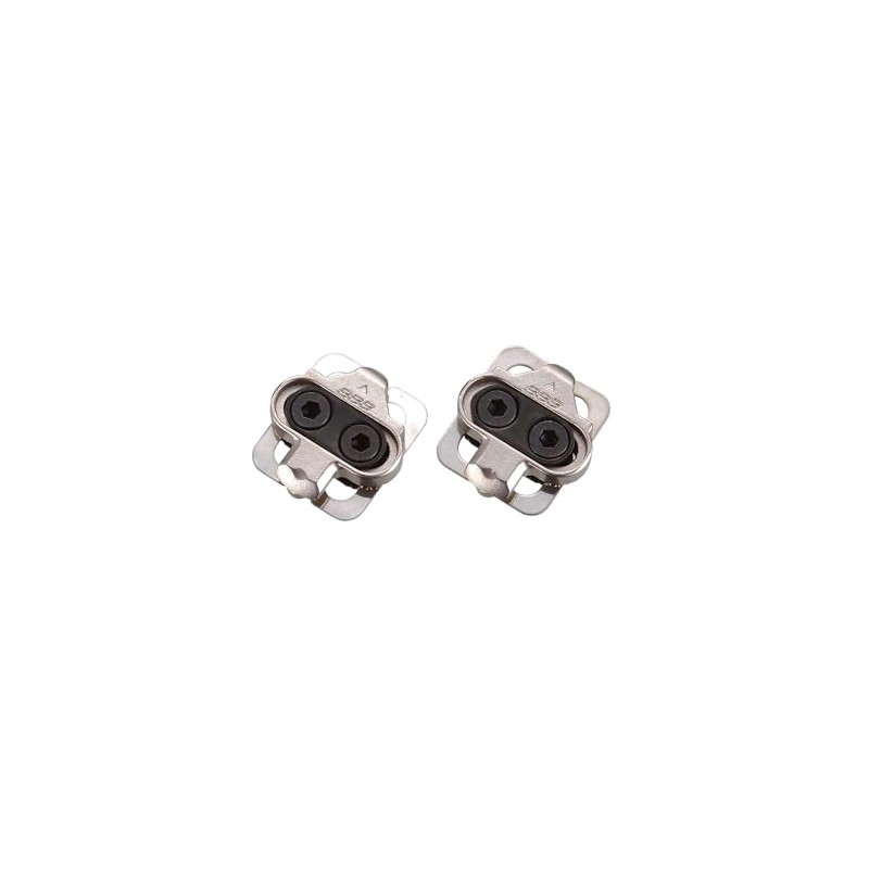 BBB Click and Go 2.961.130.101 Pedal Plates BPD-01 4° Silver