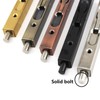 6 Inch Stainless Steel Slide Door Latch Bolt Bronze Flush