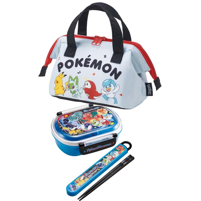 スケーター(Skater) 保冷 ランチバッグ がま口 子供用サイズ 子供弁当箱用 ポケットモンスター KGA0-A