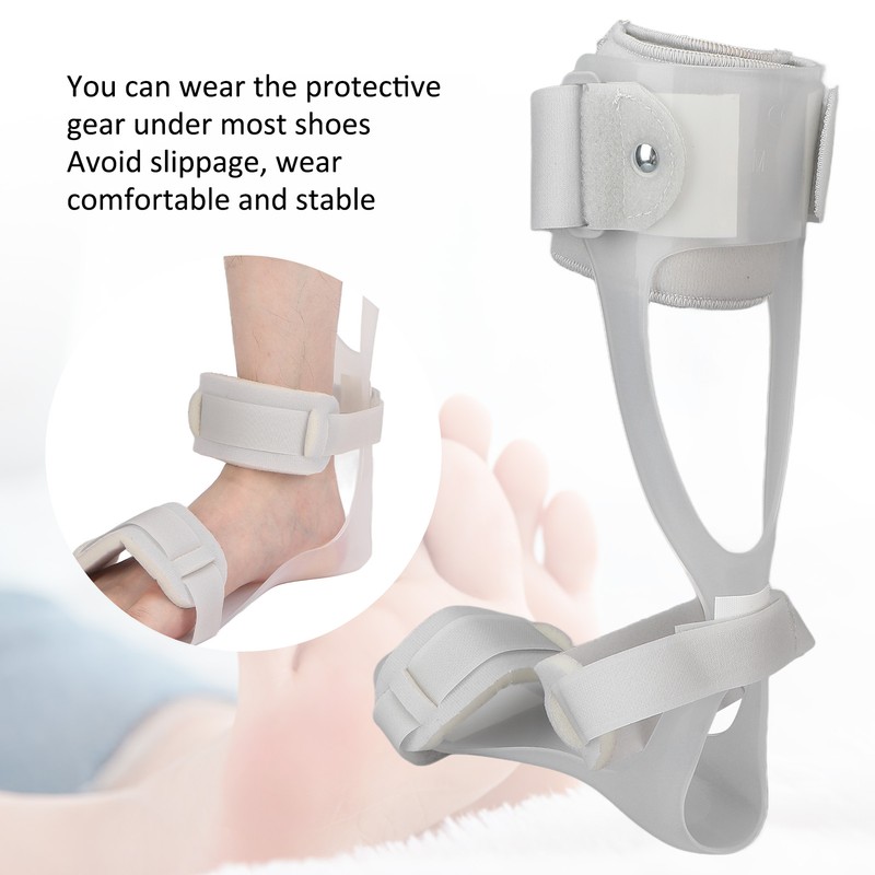 Ankle Foot Orthosis Support Adjustable Skid Resistance Foot Orthosis Fixation