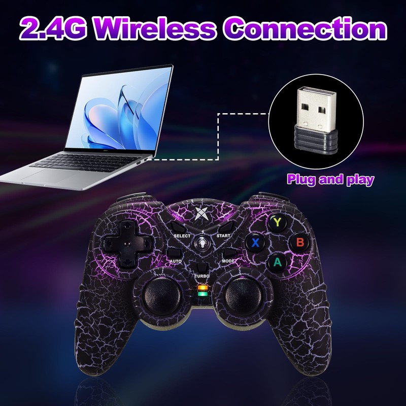 NBCP Wireless Controller for PC Enhanced Wireless Controller for Windows