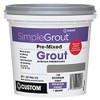 Custom CUSTOM-PMG381QT-1, Bright White PMG381QT 1-Quart Simple Premium Grout, 32