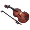 Mini Bass Ornaments Wooden Small Musical Instrument Model Home Decoration
