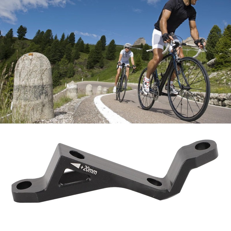 POENVFPO Bicycle Disc Brake Adapter Aluminum Alloy 74mm to 34mm