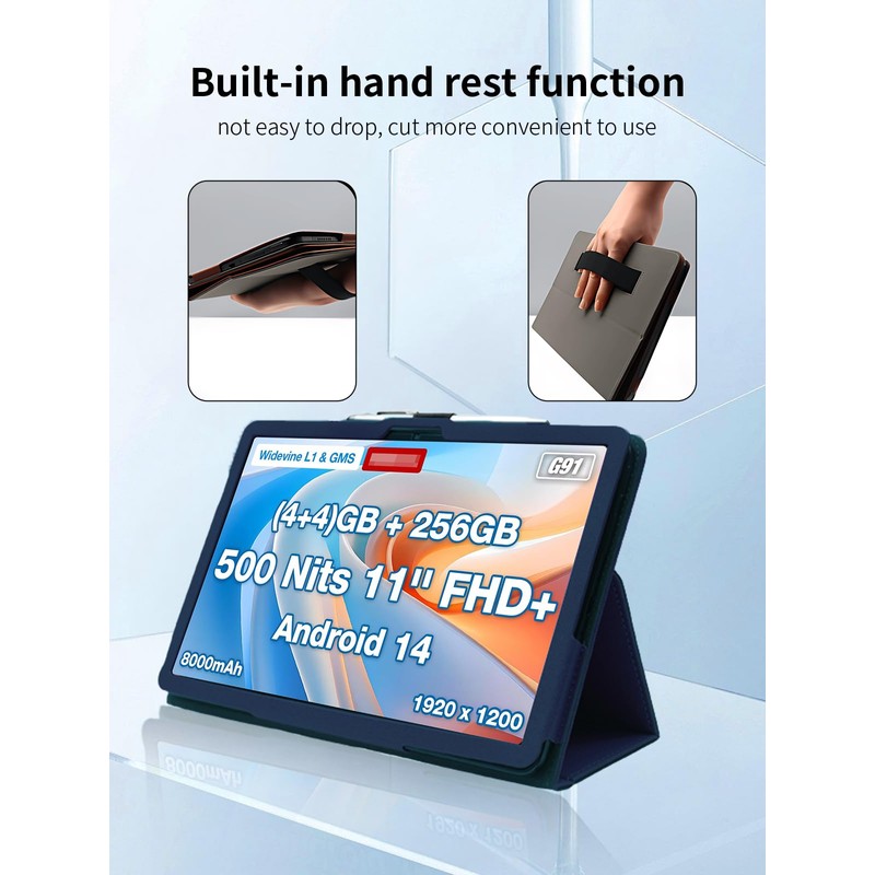 Case for AGM PAD T2 11 inch Android 14 Tablet,Leather
