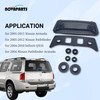 NOVAPARTS Rear Tailgate Exterior Window Glass Handle Latch Assembly for