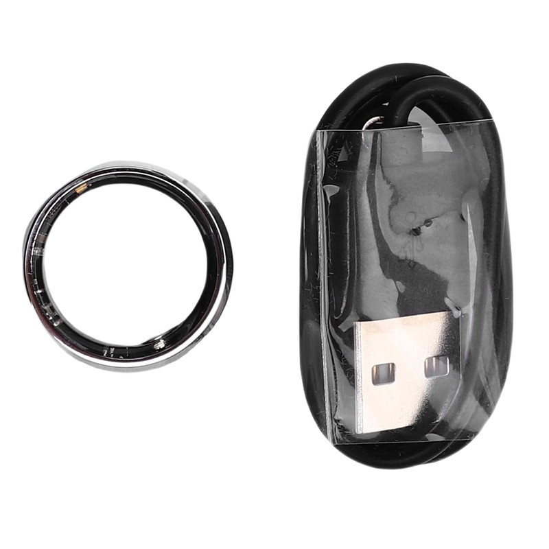 XUMIUZIY Smart Ring, Fitness Ring Tracker with Inlaid Rhinestone, Ultra