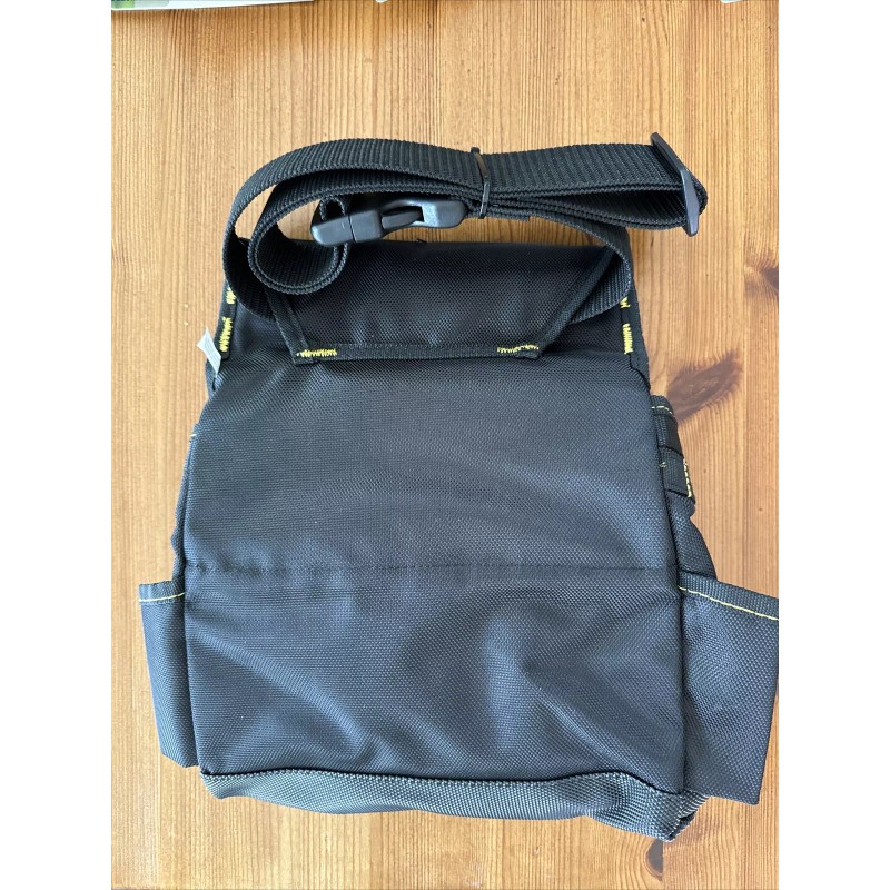 MagnoGrip 002-412 10-Pocket Tool Pouch with Integrated Magnetic Black