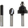 Bosch 6-Piece Tungsten Carbide Router Bit Set (for Wood, Shank