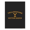 Yellowstone Dutton Ranch Logo Satin Poster