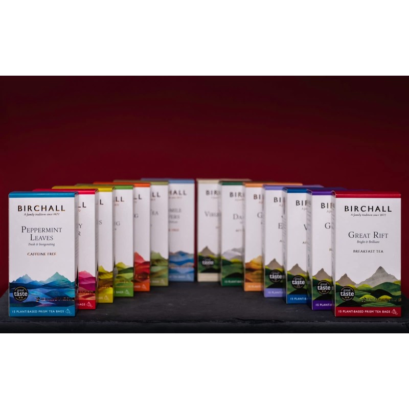 Birchall Tea - Green Tea and Peach - 6 Boxes,