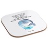 Mr. & Mrs. Panda Glass Coaster Whale Tuna Gift Word