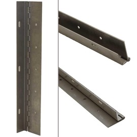 Generic Classic Offset Piano Hinge 21024 | 12 x 2 Inch Stainless Steel