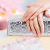 Frcolor Nail Armrest Hand Pillow Manicure Hand Pillow Heart Pattern