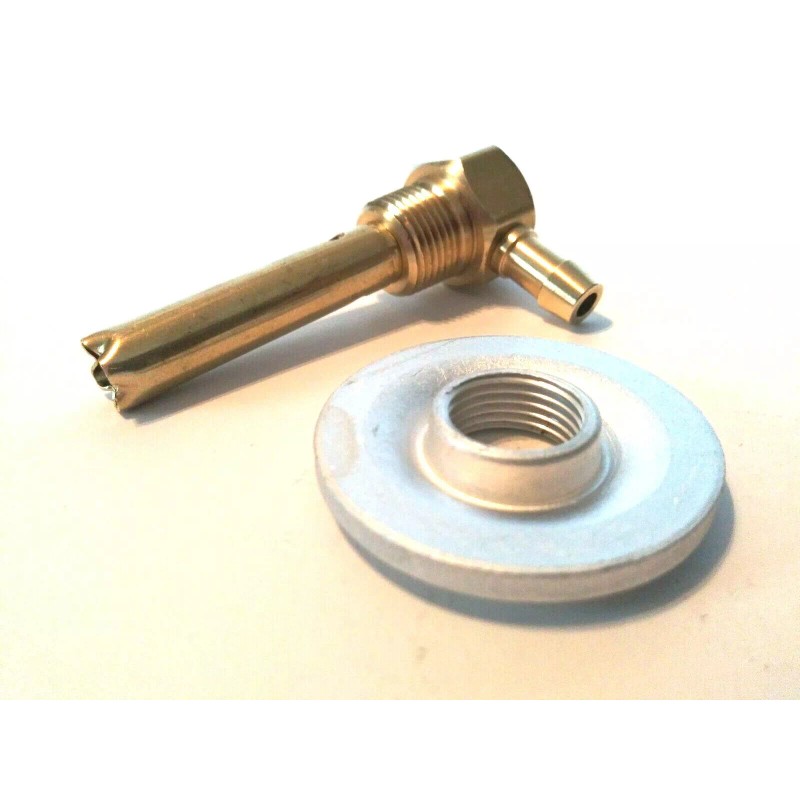 Temco 3/8" NPTF Brass Rollover Vent Valve 5/16" ID Hose