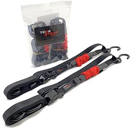 TorkStrap M300 2-Pack. No Clunky Mechanisms. Like a Ratchet, Bungee, and Lashing Strap Combined! Just Pull! Always Fits, Never Slips. Medium Duty, 300lbs Safe Work Load, 900lbs MIN Break Strength