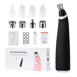 Diamond Microdermabrasion Machine 3 Mode Dermabrasion for Blackhead Removal Portable Tool with 8 Tips White / 다이아몬드 마이크로더마브레이션 머신 블랙헤드 제거를 위한 3가지 모드 더마브레이션 8개의 팁이 있는 휴대용 도구 White