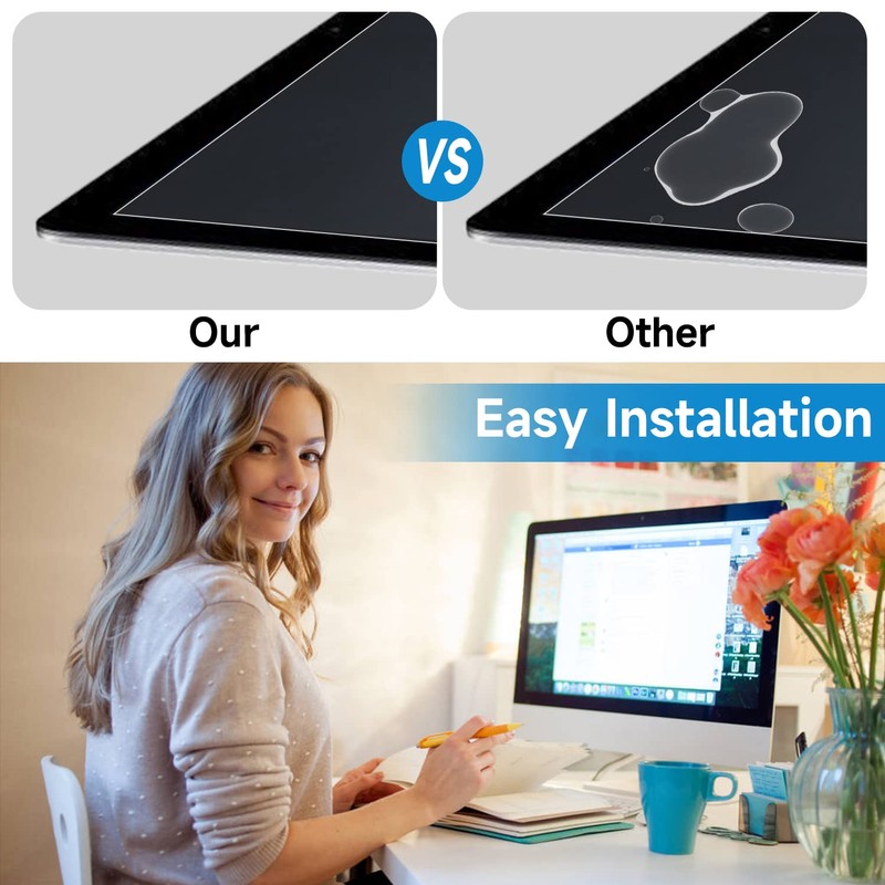 F FORITO 2-Pack Compatible with iMac 24 inch Anti Glare
