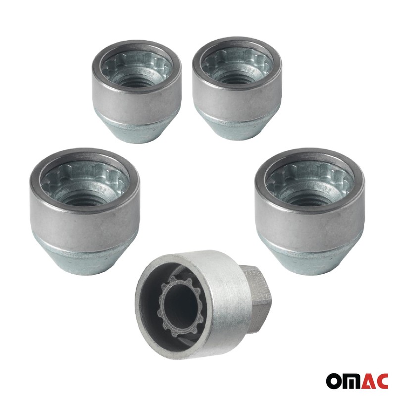 OMAC Wheel Lock Kit for RAM 2500/3500 M14X1,5 Nut Galvanized