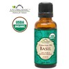 US Organic 100% Pure Basil Essential Oil - USDA Certified