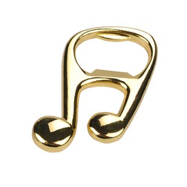 Punk Flaschenöffner Violinschlüssel, Musiknote Gold music note