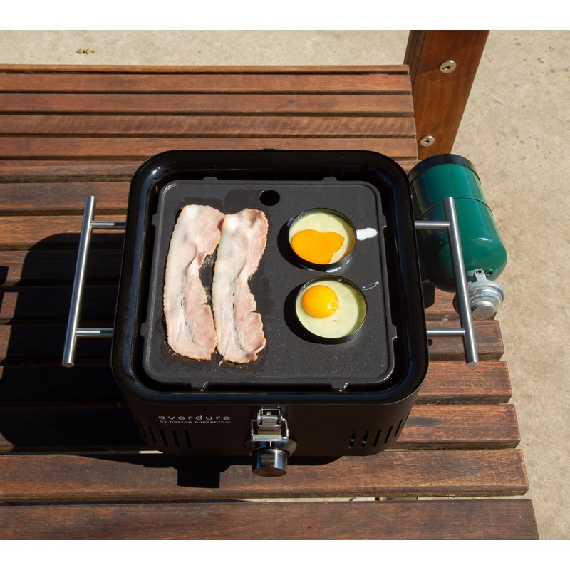 Everdure Cube™ PROFLAME 360 Reversible Griddle Plate – Dual-Sided Cast