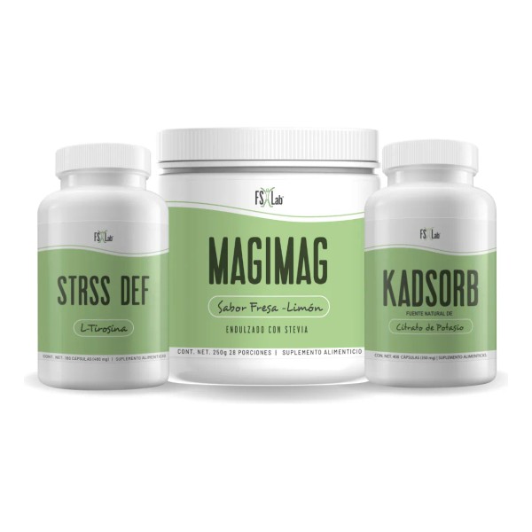 Kit D-tx Magimag, Strs Dfndr, Kadsorb Naturalslim Sabor N/A