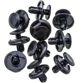 Rexka 10pcs Fender Liner Splash Shield Clip Retainer Fastener Rivet for Toyota Lexus 90467-07164 Camry, Celica, Corolla iM, Echo, Highlander, Prius, Prius V, RAV4, Sienna, Solara, ES