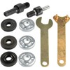 Yakamoz Drill Angle Grinder Adapter with Flange Nut Parts Set,