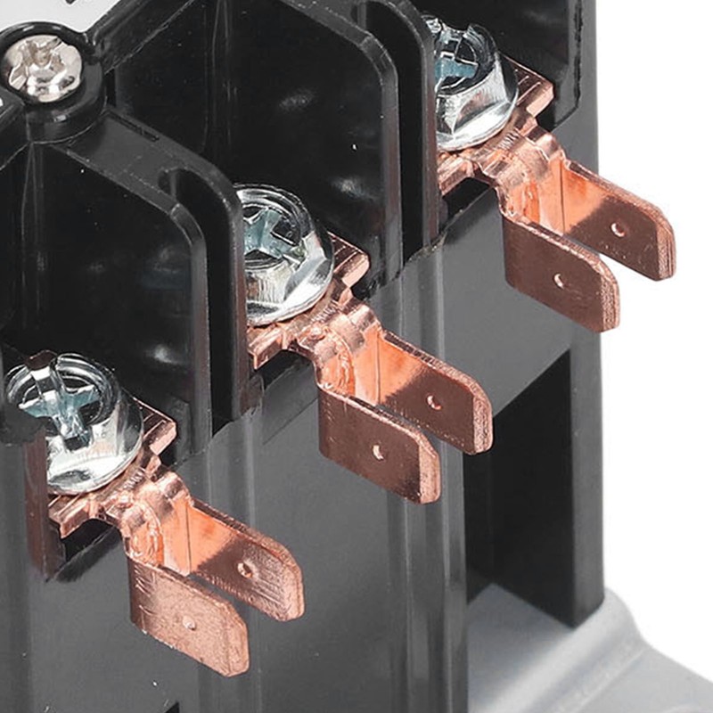 LCK3 3P 30A AC Contactor Heat Resistant PP Shell Silver