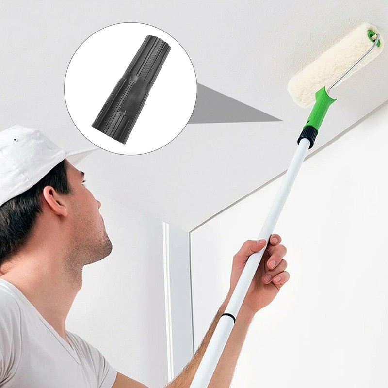 4 Pcs Extension Pole Adaptor, Innovative Plastic Simple Screw-On Tool,