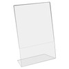 HMF 46954 Acrylic Table Stand Slanted DIN A4 Portrait and
