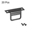 uxcell Picture Hangers, 1 1/4 Inch L Shape Double Hole