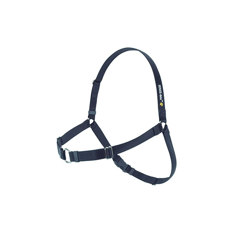 SENSE-ible No-Pull Dog Harness - Black Large