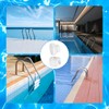 4-Pack Pool Ladder Bumpers,Pool Step Rubber End Caps for 1.10"